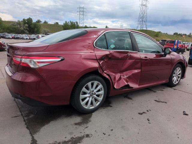  TOYOTA CAMRY 2018 Burgundy
