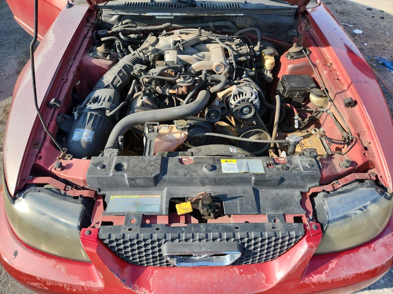 2002 Ford Mustang VIN: 1FAFP40482F101065 Lot: 62633895