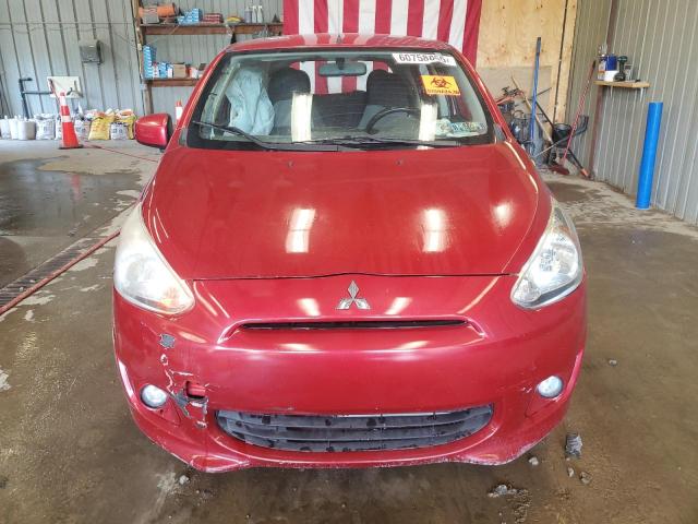  MITSUBISHI MIRAGE 2014 Burgundy