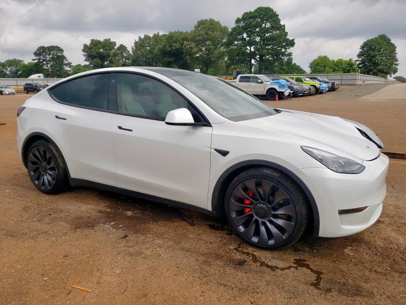  TESLA MODEL Y 2022 Білий