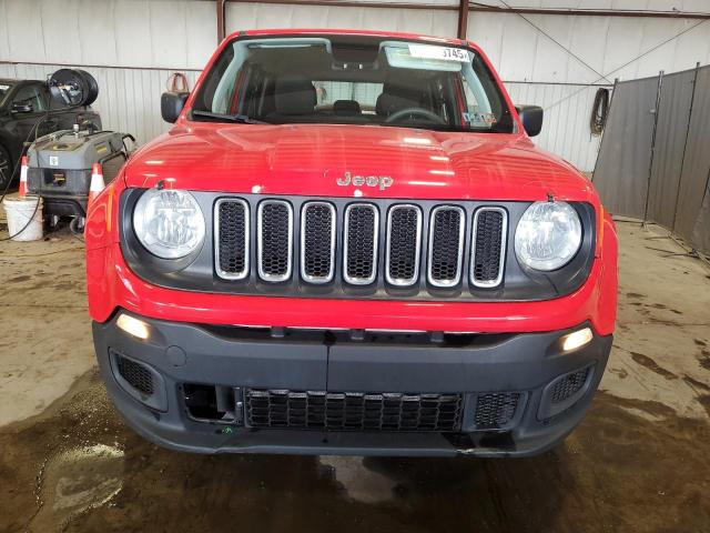  JEEP RENEGADE 2018 Czerwony