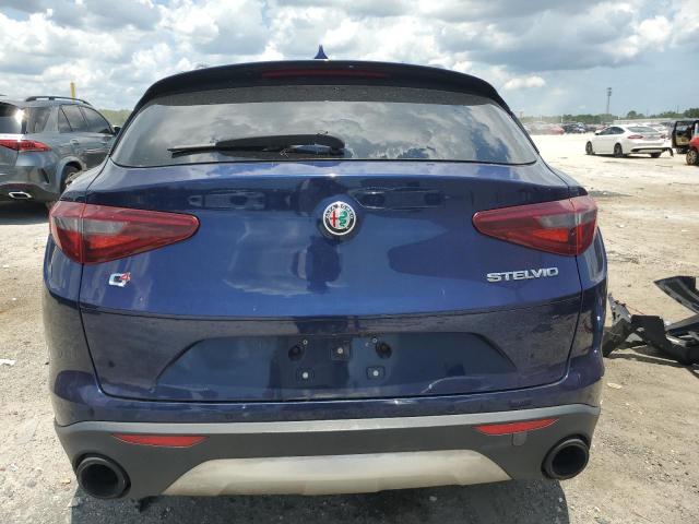  ALFA ROMEO STELVIO 2018 Granatowy