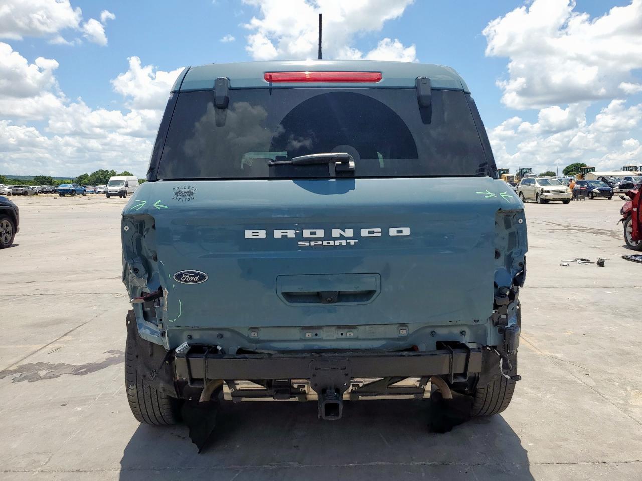 2023 Ford Bronco Sport Big Bend VIN: 3FMCR9B69PRD09769 Lot: 61604515
