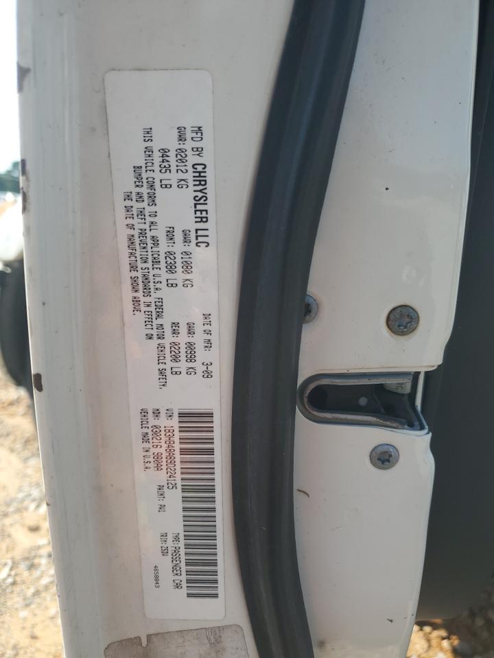 2009 Dodge Caliber Sxt VIN: 1B3HB48A89D224125 Lot: 61968005