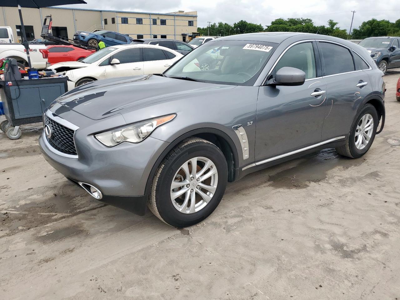 2017 Infiniti Qx70 იყიდება Wilmer-ში, TX - Rear End