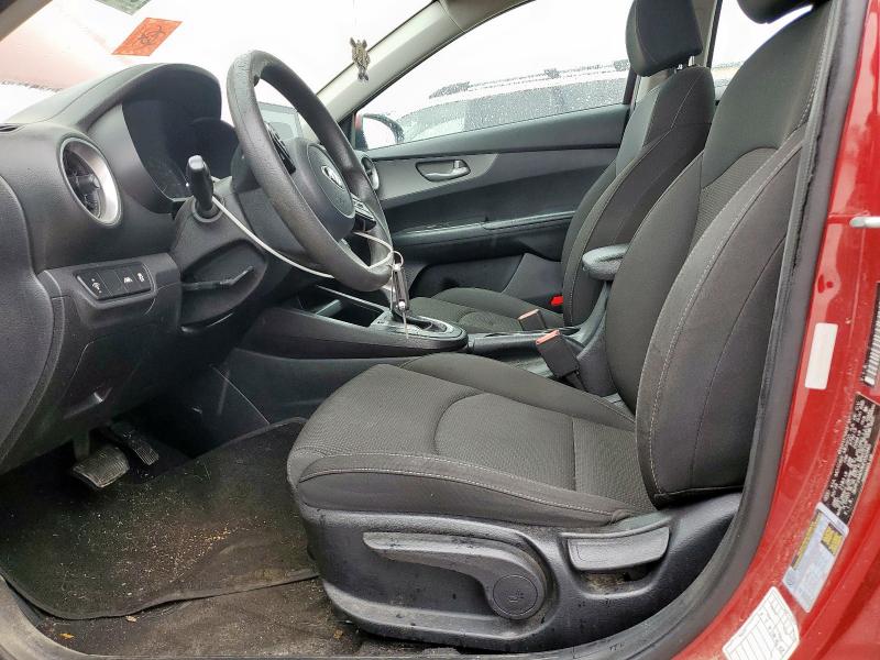  KIA FORTE 2019 Czerwony
