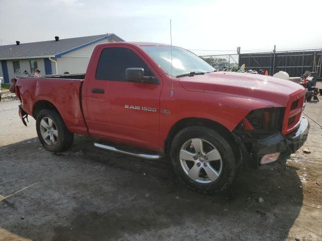 Пікапи DODGE RAM 1500 2012 Червоний