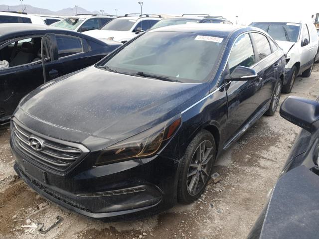 Sedans HYUNDAI SONATA 2017 Czarny