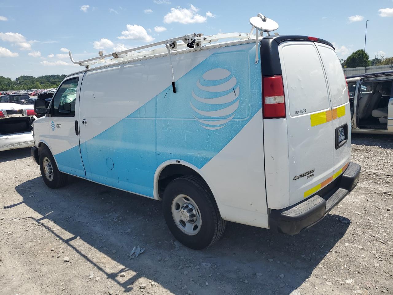 CHEVROLET EXPRESS 2012 VIN 1GCWGFCA9C1182048 zdjęcie 2
