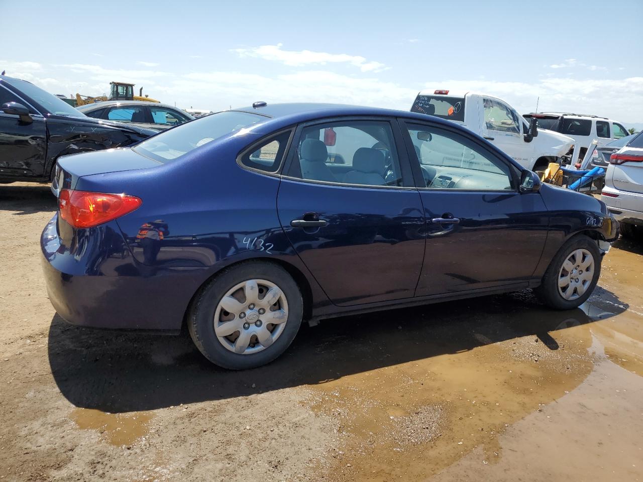 HYUNDAI ELANTRA 2009 VIN KMHDU46D09U606522 zdjęcie 3