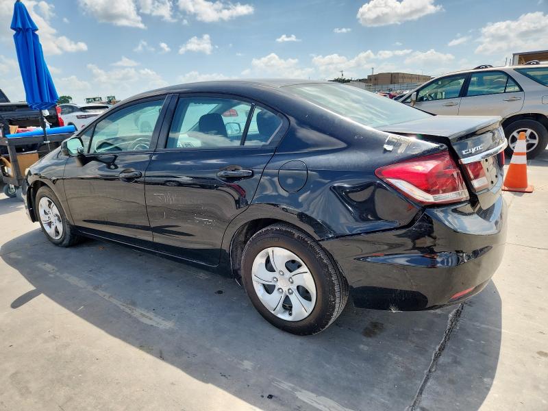Sedans HONDA CIVIC 2013 Black