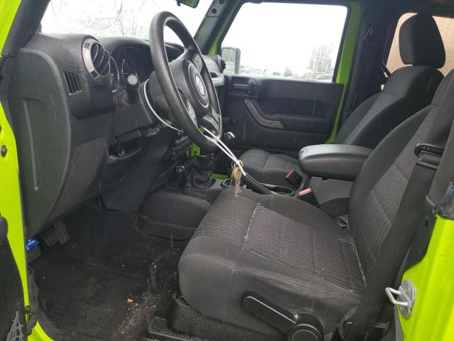  JEEP WRANGLER 2012 Zielony
