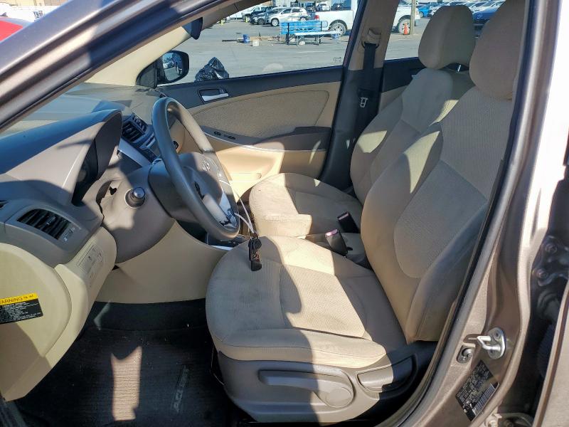  HYUNDAI ACCENT 2013 Brązowy
