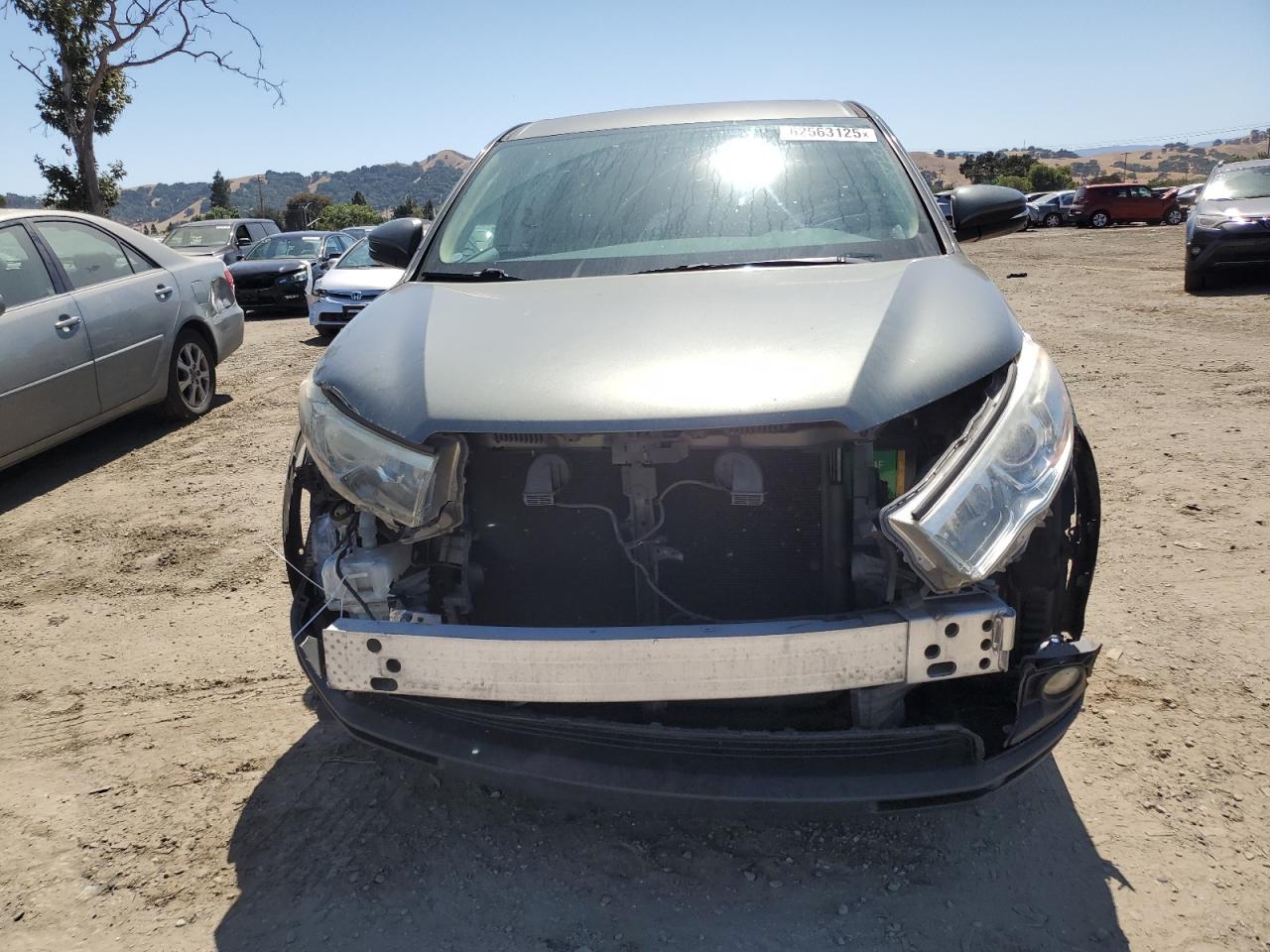 TOYOTA HIGHLANDER 2015 VIN 5TDBKRFHXFS103274 фото 5