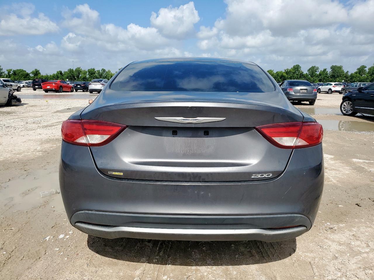 2015 Chrysler 200 Limited VIN: 1C3CCCAB3FN749395 Lot: 59757015