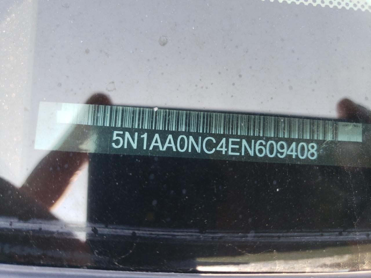2014 Nissan Armada Sv VIN: 5N1AA0NC4EN609408 Lot: 59803285