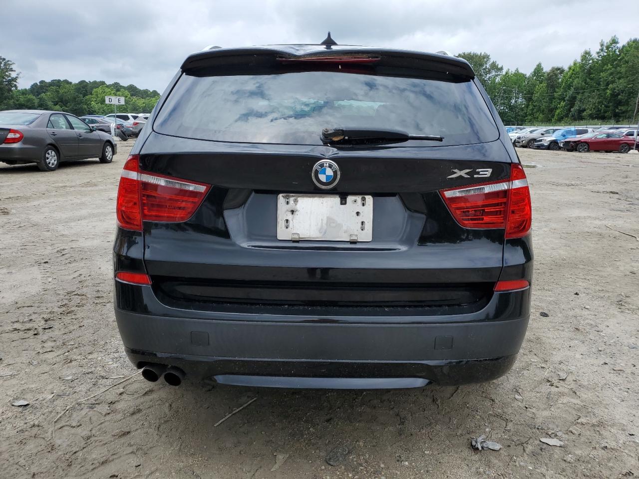 2011 BMW X3 xDrive28I VIN: 5UXWX5C57BL709776 Lot: 61033825