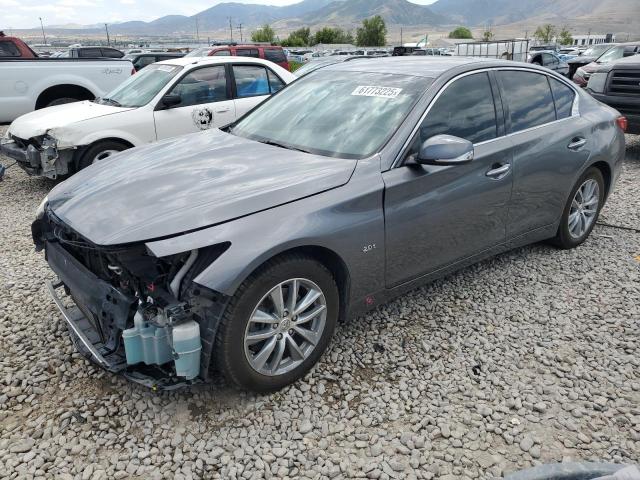  INFINITI Q50 2016 Серебристый