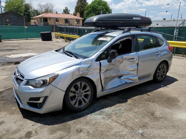 Crossovers SUBARU IMPREZA 2015 Srebrny