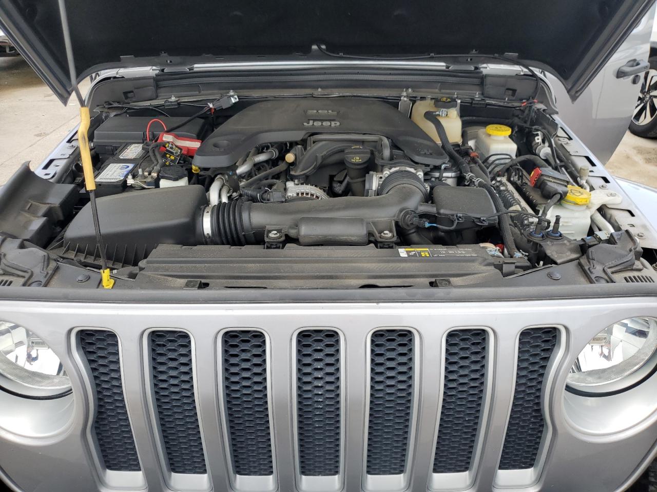2019 Jeep Wrangler Unlimited Sahara VIN: 1C4HJXEG4KW655423 Lot: 59796055