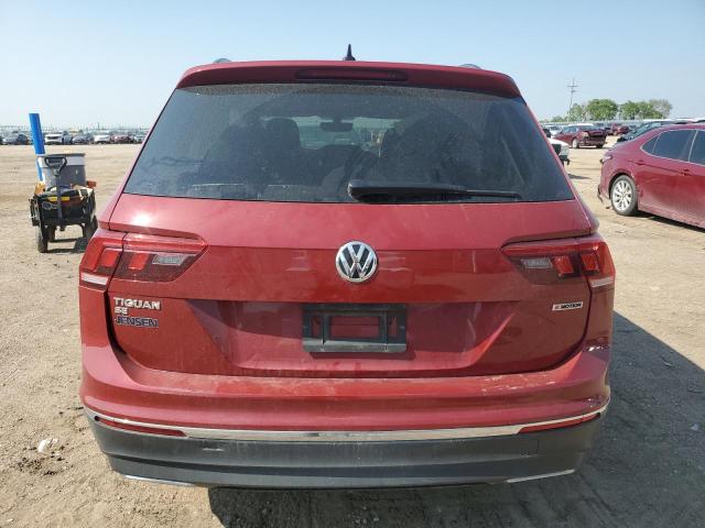  VOLKSWAGEN TIGUAN 2020 Red