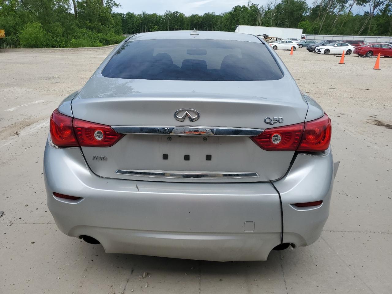 2015 Infiniti Q50 Base VIN: JN1BV7AR9FM407836 Lot: 62190455