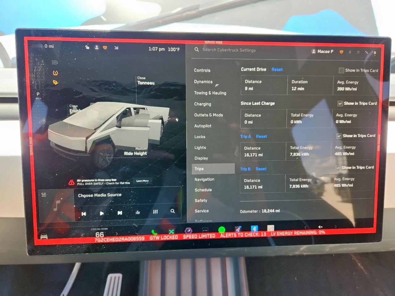 2024 Tesla Cybertruck VIN: 7G2CEHED2RA006559 Lot: 60214015