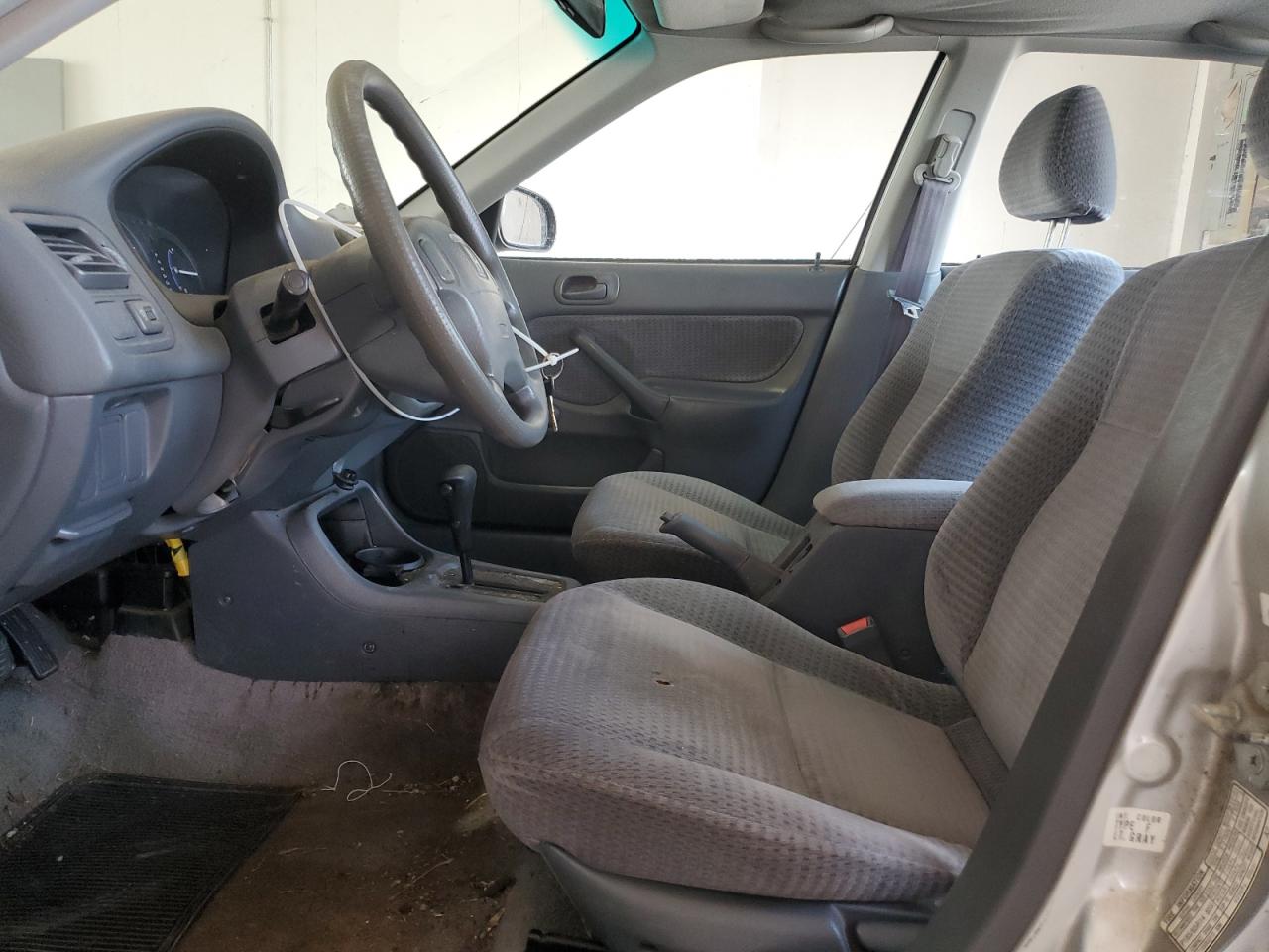 HONDA CIVIC 2000 VIN 2HGEJ6619YH602295 фото 7