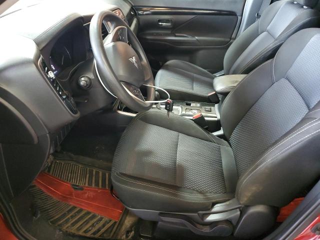  MITSUBISHI OUTLANDER 2019 Czerwony