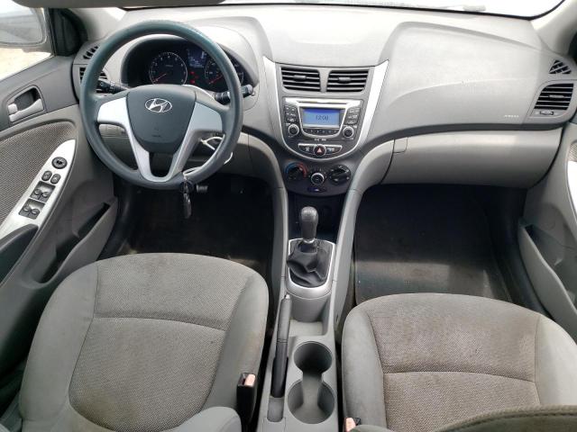  HYUNDAI ACCENT 2013 Silver