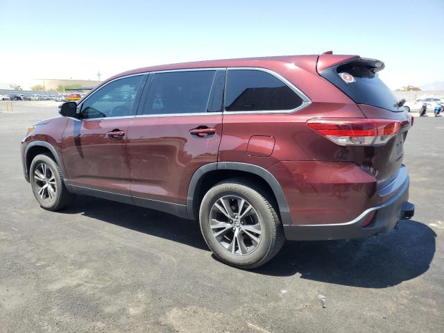  TOYOTA HIGHLANDER 2019 Бордовый