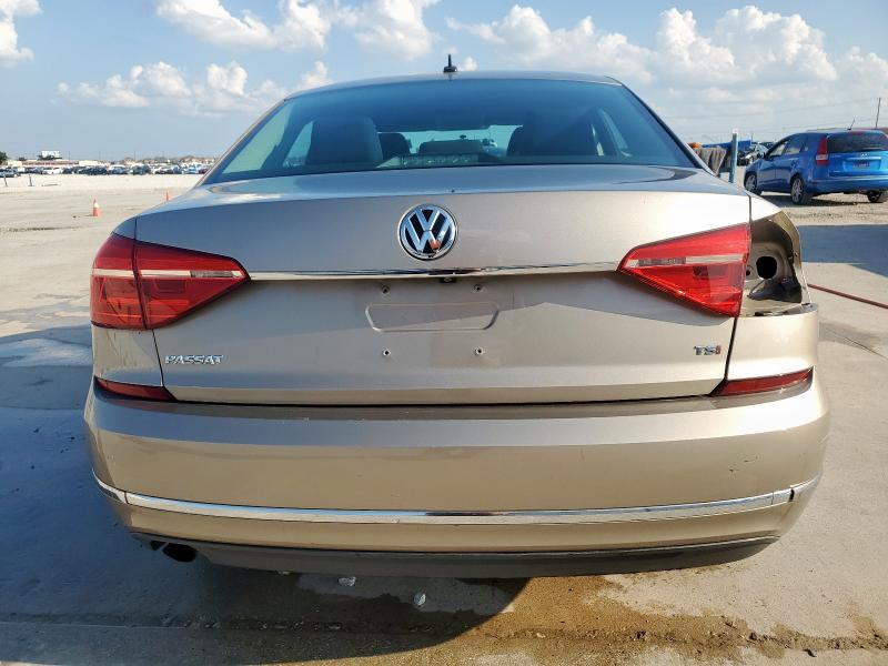  VOLKSWAGEN PASSAT 2016 tan