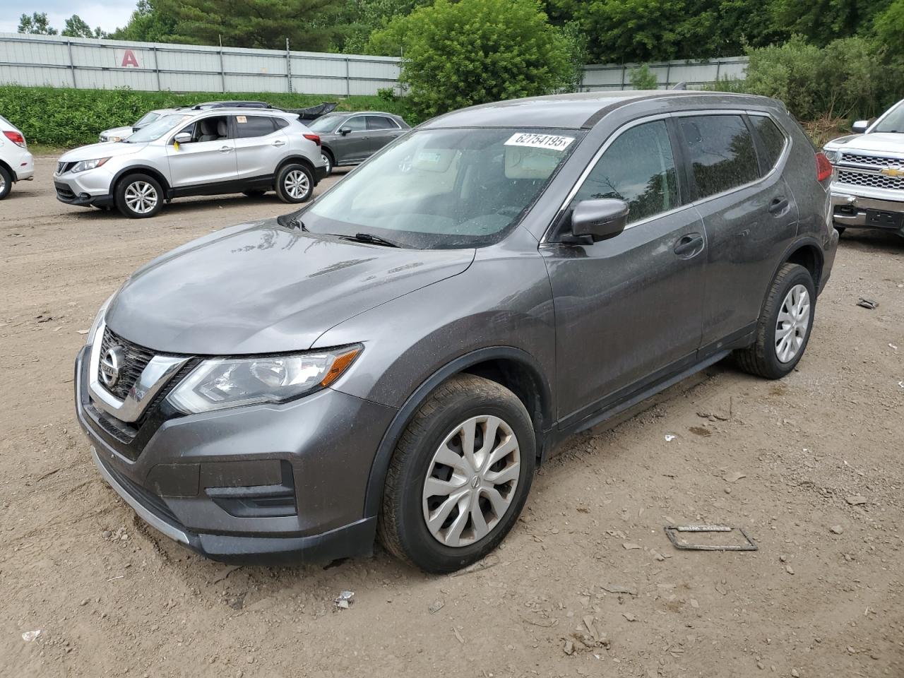 2017 Nissan Rogue Sv VIN: 5N1AT2MV1HC749571 Lot: 62754195