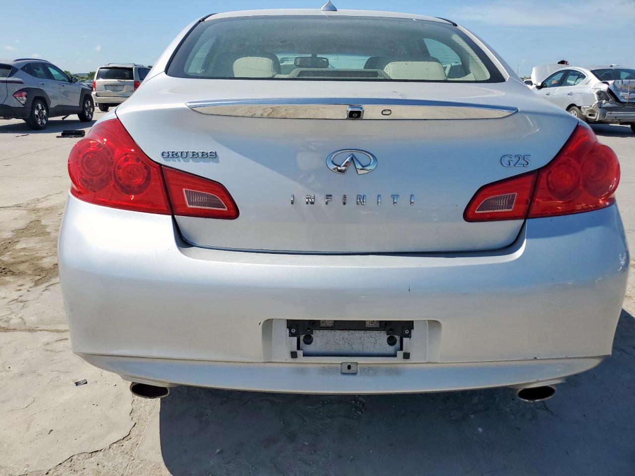2013 Infiniti G25 Base VIN: JN1DV6AP2BM601104 Lot: 63086015