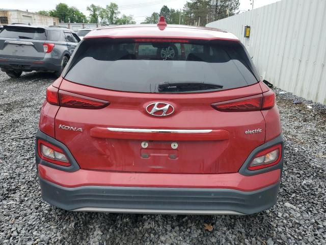  HYUNDAI KONA 2019 Czerwony