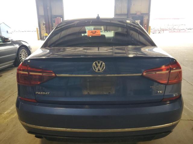  VOLKSWAGEN PASSAT 2017 Blue