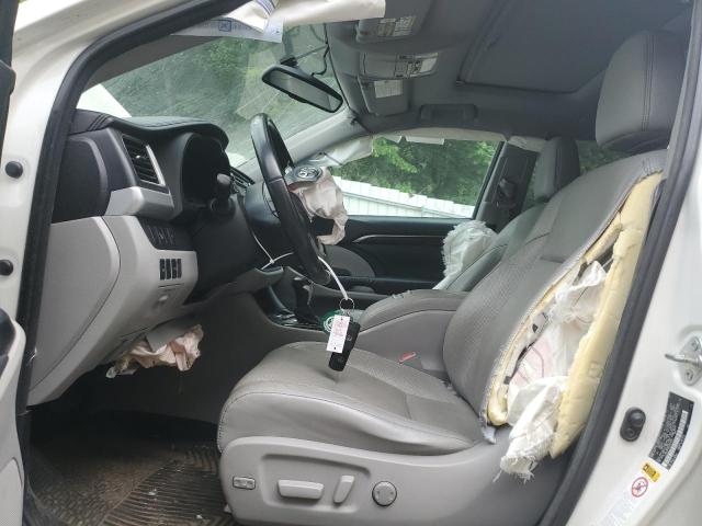 Parquets TOYOTA HIGHLANDER 2014 Biały