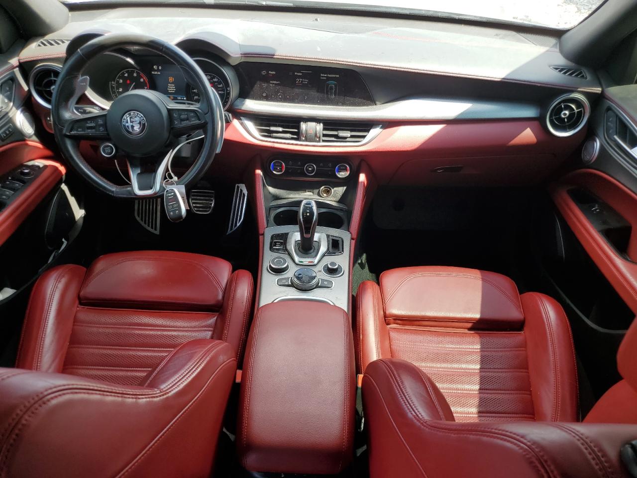 2021 Alfa Romeo Stelvio Ti VIN: ZASPAKBN6M7D02820 Lot: 62743725