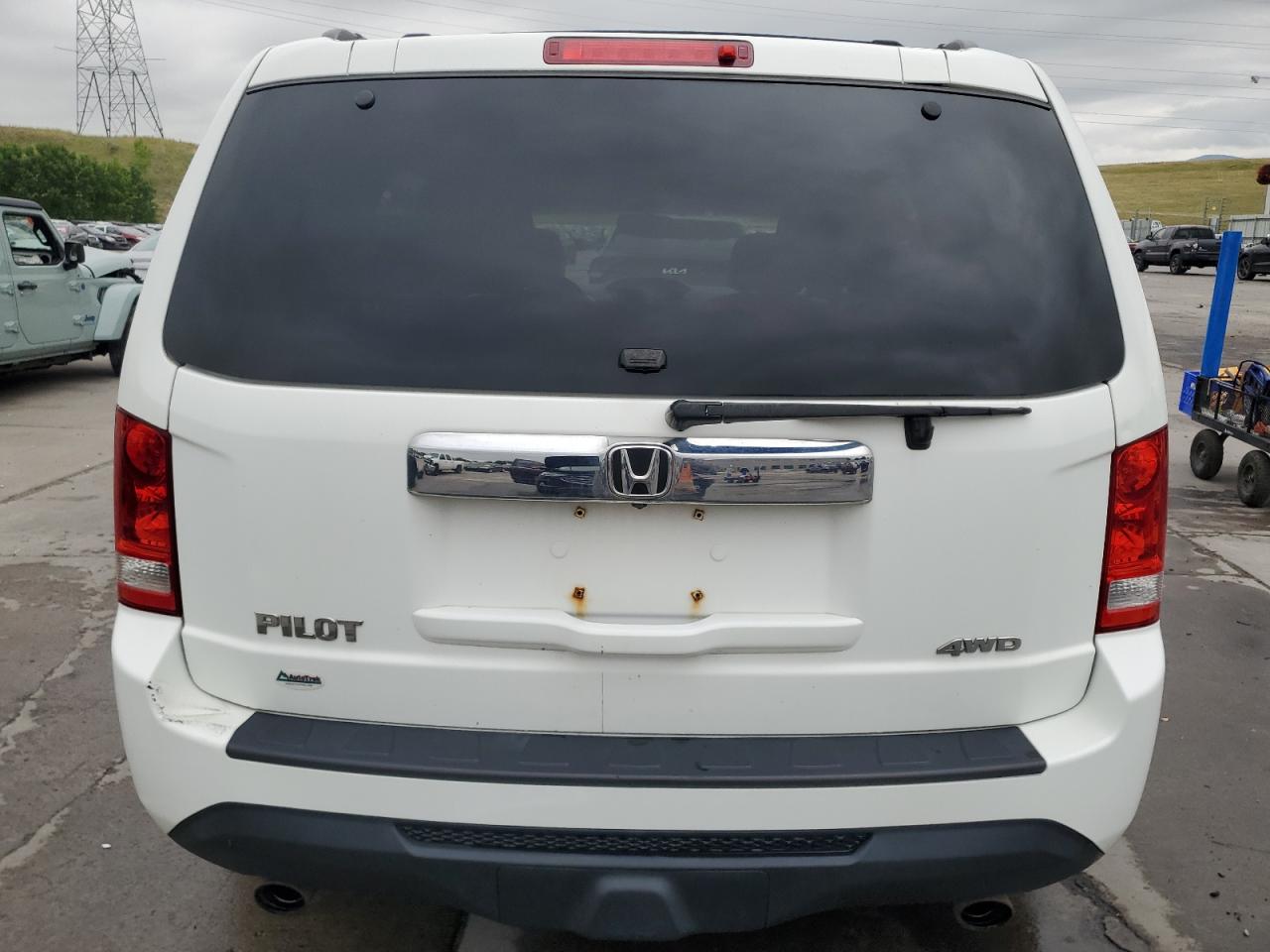 2012 Honda Pilot Exl VIN: 5FNYF4H55CB049368 Lot: 63011655