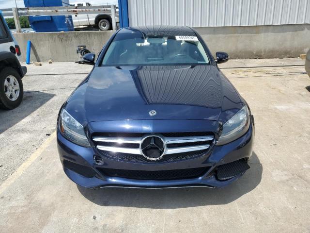 MERCEDES-BENZ C-CLASS 2018 Синий