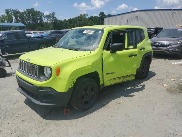  JEEP RENEGADE 2018 Green