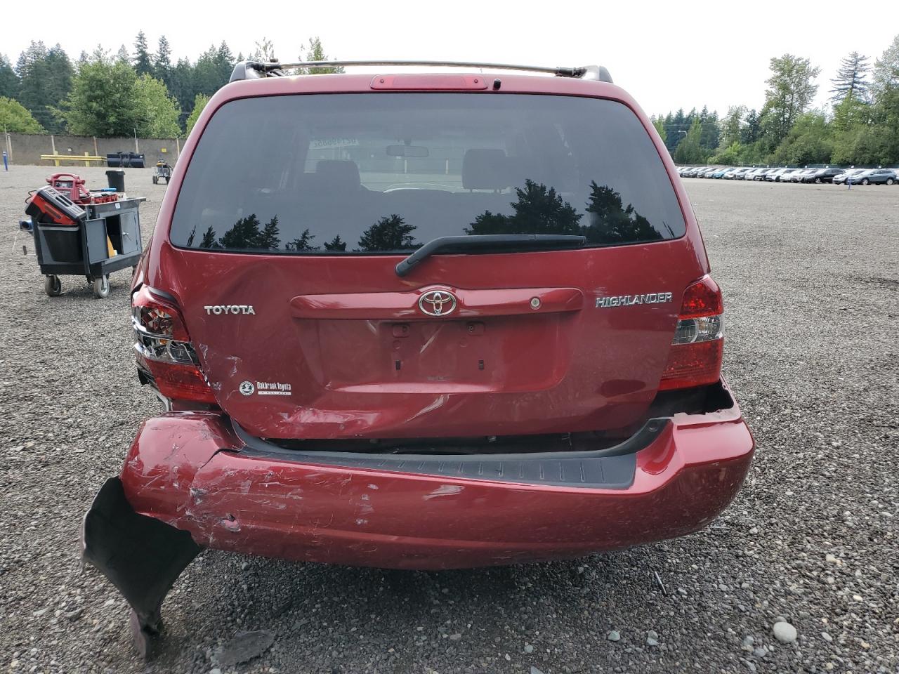 2006 Toyota Highlander VIN: JTEDD21AX60139551 Lot: 62149685