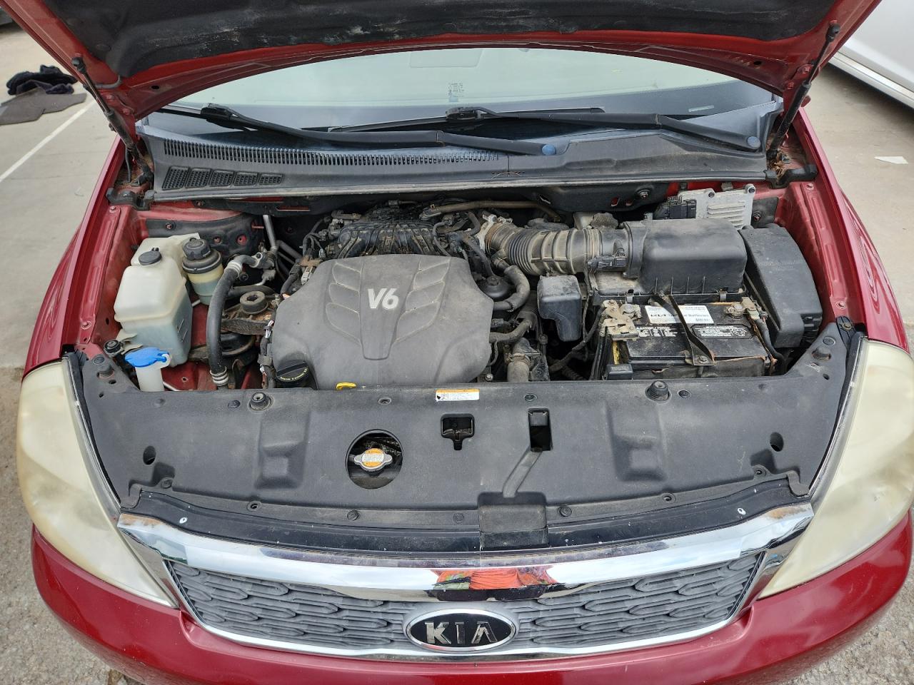 2011 Kia Sedona Lx VIN: KNDMG4C76B6380216 Lot: 61461555