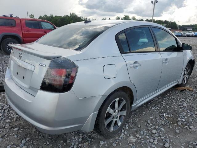 Седани NISSAN SENTRA 2012 Сріблястий