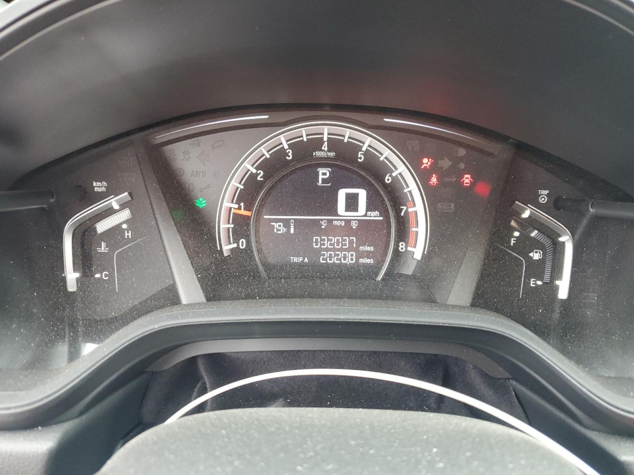 HONDA CRV 2017 VIN 2HKRW6H33HH211876 photo 9