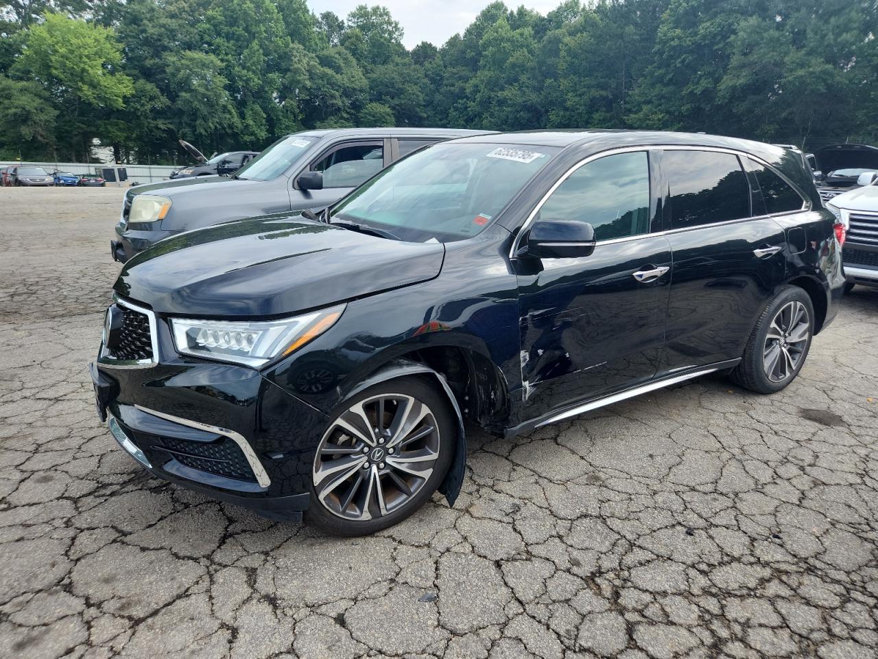 ACURA MDX 2020 VIN 5J8YD4H59LL004647