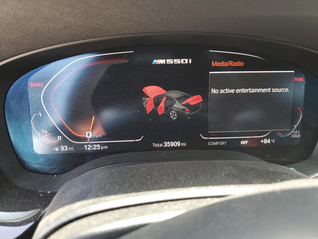 2023 BMW M550Xi VIN: WBA13BK05PCM72950 Lot: 62485395