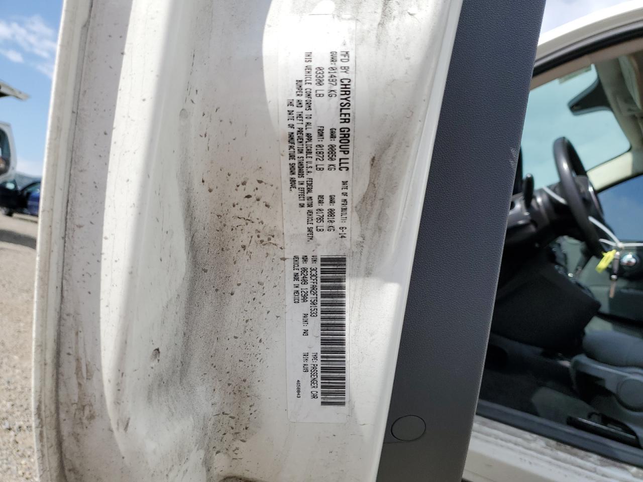 2015 Fiat 500 Pop VIN: 3C3CFFAR2FT501533 Lot: 60688125