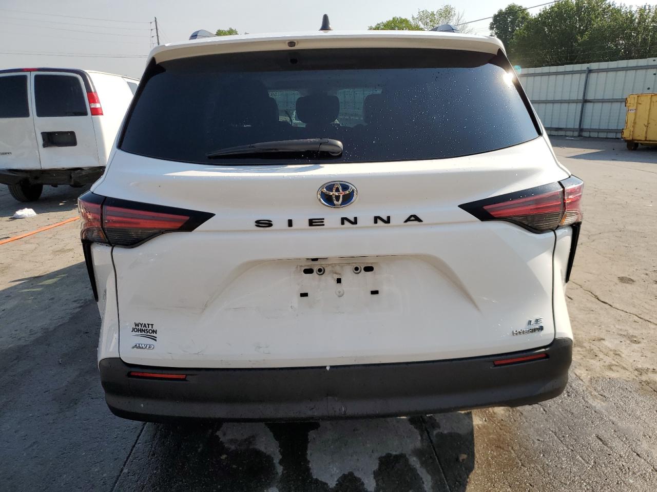 2021 Toyota Sienna Le VIN: 5TDBSKFC2MS020883 Lot: 59347355