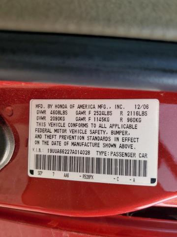 2007 ACURA TL 